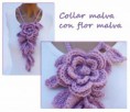 Collar malva 